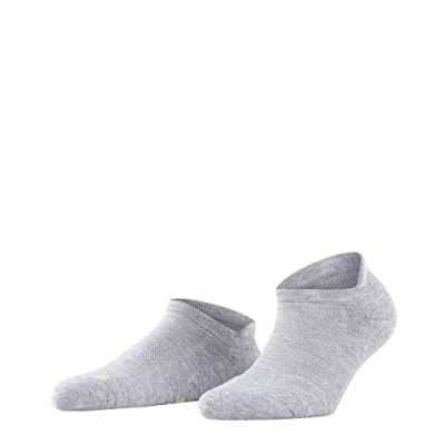 Imagen de FALKE Cool Kick Sneaker W SN suave transpirable secado rápido corte unicolor 1 par, Calcetines cortos Mujer, Gris (Light Grey 3400), 37 38