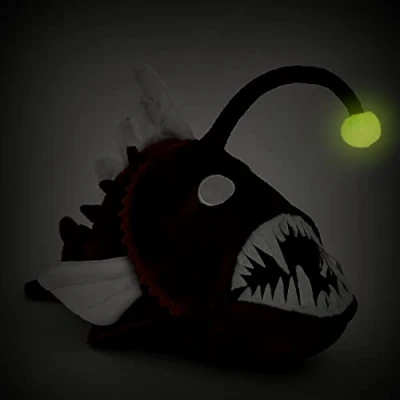 Imagen de Zappi Co Pescador pez Peluche Glow Cuddly (28 30 CM) Safari colección de Animales Recién Nacido bebé Primer niño