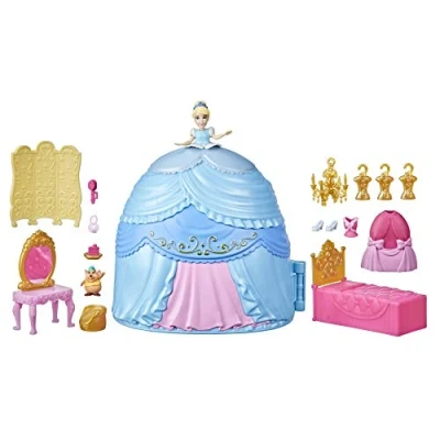 Imagen de Cenicienta Falda de ensueño Secret Styles Disney Princess, Set con muñeca, Ropa y más, Juguetes para niñas a Partir 4 años