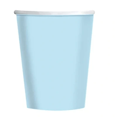 Imagen de amscan 9915403 218 66 Vasos de papel reciclables ecológicos y transparentes (8 unidades)