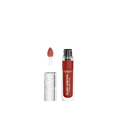 Imagen de L&#039;Oréal Paris Plump Ambition Aceite Labial voluminizador con Ácido Hialurónico 24H de hidratación* Wine O&#039;clock
