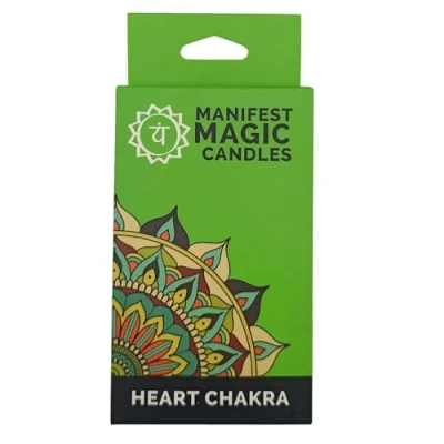 Imagen de Velas Mágicas Manifest (pack de 12) Verde Chakra Corazón