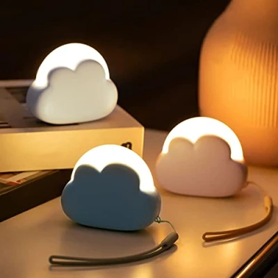 Imagen de Aicharynic 1 pieza LED luz nocturna para niños, regulable, dormitorio, habitación de los bebé, portátil, recargable por USB, regalos mujer,