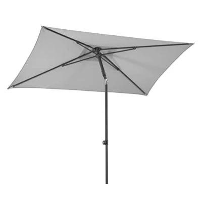 Imagen de Schneider Schirme Sombrilla Sevilla, natural, 240 x 140 cm, rectangular, 667 02, estructura de acero, revestimiento poliéster, 4,6 kg