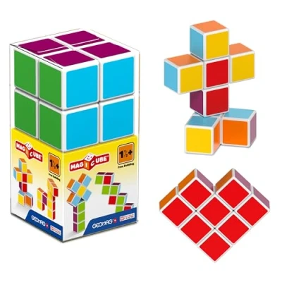 Imagen de Geomag Magicube Cubos magneticos, Multicolor, 8 Piezas, 127