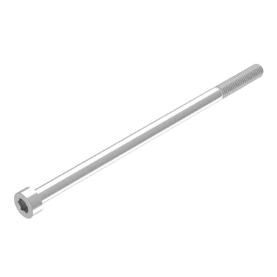 Imagen de Tornillo cilíndrico SECCARO M8 x 160 mm, acero inoxidable V2A VA A2, DIN 912 / ISO 4762, casquillo hexagonal, rosca parcial, 20 piezas