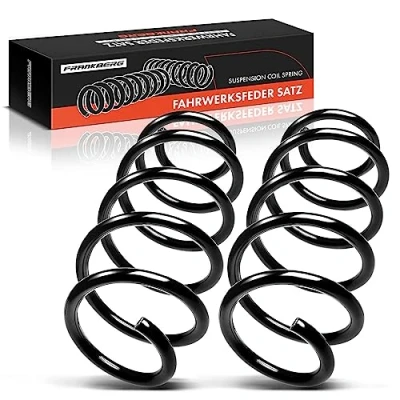 Imagen de Frankberg 2x Ressorts de suspension Essieu Avant Gauche Droite Compatibles avec T,o,u,r,a,n 1T1 1T2 1.9L 2.0L MPV 2003 2010 Sustituir# 1K0411105BP