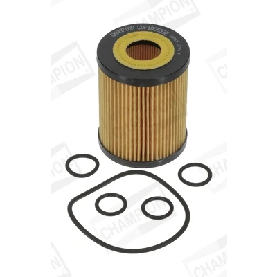 Imagen de CHAMPION COF100693E Filtro de aceite TITAN con juntas Cartucho filtrante OPEL: Astra J Sports Tourer, Hatchback, Corsa D Hatchback