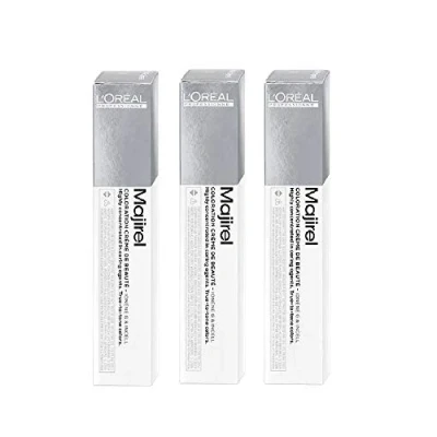 Imagen de 3 x Loreal majirel Crema Color del pelo 7 Rubio Medio