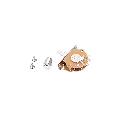 Imagen de Alnicov interruptor selector de palanca 3 maneras con tapa para guitarra eléctrica