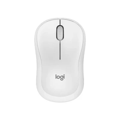 Imagen de Ratón inalámbrico Logitech M240 Silent, Inalámbrico, Bluetooth, 4000 ppp, Ambidiestro, Windows/Mac, 18 meses de batería, Blanco