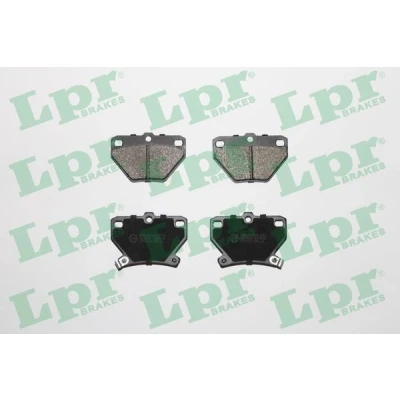 Imagen de LPR 05P836 Juego de pastillas freno TOYOTA: Corolla IX Hatchback, Yaris I Berlina