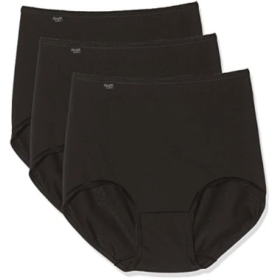 Imagen de sloggi Mujer 24/7 Microfibre H Maxi C3P, Negro, 48
