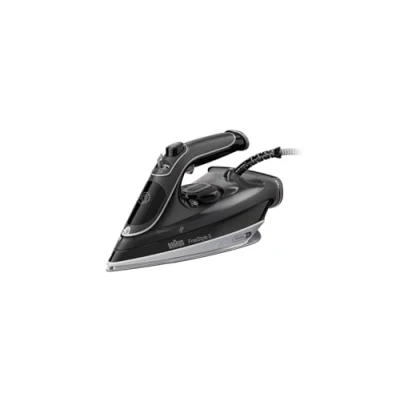 Imagen de Braun Texstyle 5 SI5188BK Plancha de vapor (2800 W, suela FreeGlide 3 D Eloxal Plus, tecnología iCare, 50 gm/min con golpe 230 g/min, función antigoteo, apagado automático)