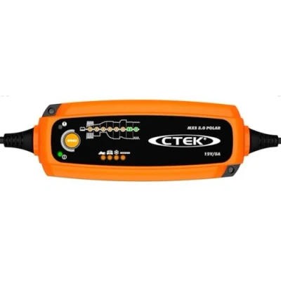 Imagen de CTEK CT5 POWERSPORT 40 310 Cargador de batería mini, con arrancador 2.3 12 14.4, 15.8, 14.2