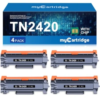Imagen de myCartridge Compatible con Brother TN 2420 TN2420 Cartuchos de Tóner para MFC L2710dw L2710dn L2750dw HL L2375dw L2370dn L2350dw DCP L2510d