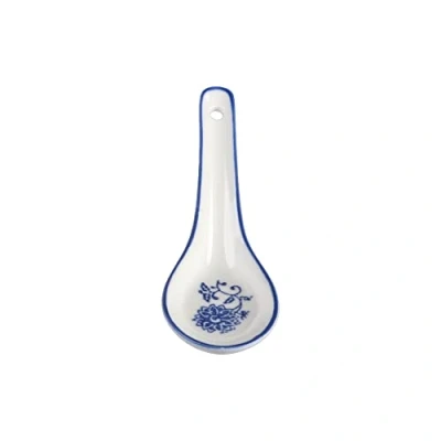 Imagen de &#039;Holst Porcelana qhc 303 China Cuchara 13 x 4 cm Qing Hua Ci, plástico, Blanco/Azul, 12.5 4.5 cm, 12 Unidades