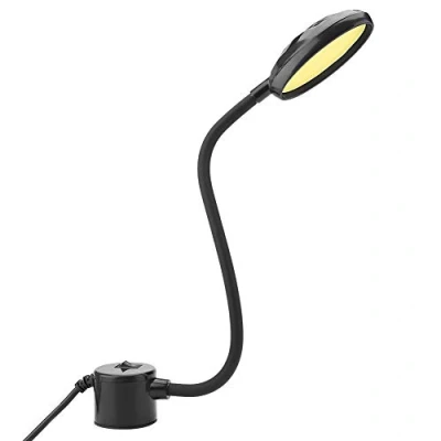 Imagen de Hilitand 8W COB Costura Lámpara de máquina coser con cuello cisne base magnética ajustable(EU Plug)
