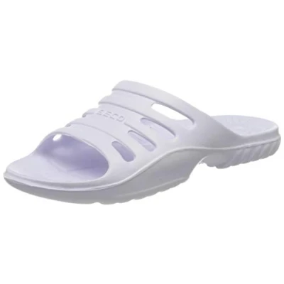 Imagen de BECO Pantoletten, Badelatschen Unisex, Mules Hombre, Blanco (Weiß 1), 46 EU