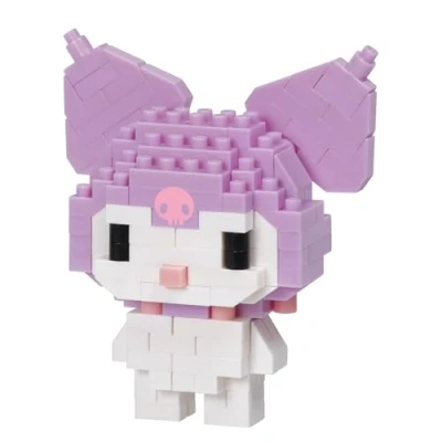 Imagen de nanoblock Sanrio Kuromi, kit de construcción la serie Character Collection