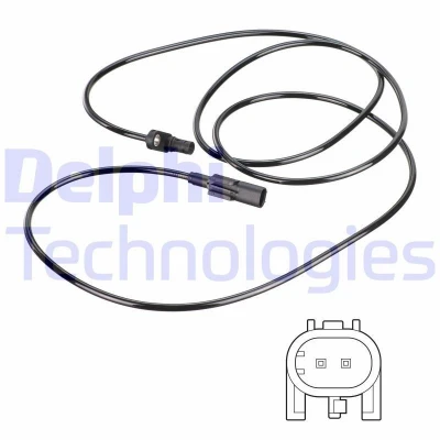 Imagen de Sensor, revoluciones de la rueda DELPHI SS20795
