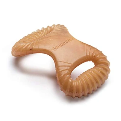 Imagen de Benebone Juguete masticable Dental Indestructible para Perros masticadores agresivos, rompedor de aburrimiento Resistente Larga duración Perros, Sabor a Pollo Real, pequeños,
