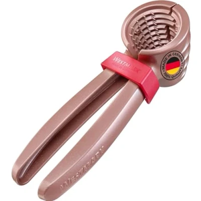Imagen de Westmark 332222EP 2 en 1 Pinzas para champán y Cascanueces, Color, Aluminio, Rosa/Rojo