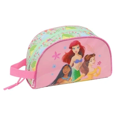 Imagen de Princesas Disney Bloom Neceser Grande Niño, Infantil, Adaptable a Carro, Ideal para Niños de 5 14 Años, Cómodo y Versátil, Calidad Resistencia, 26x16x9 cm