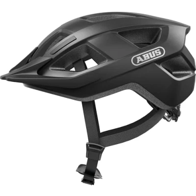 Imagen de ABUS Aduro 3.0 LED casco de ciclismo, ciudad deportivo en un diseño elegante para el día a y excursiones deportivas, con luz trasera, hombres mujeres, talla L, gris