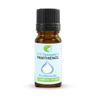 Imagen de Panthenol Serum 10 ml formulaciones para el cuidado de la piel y cabello como cremas, lociones, después del sol, bebé, limpiadores, champús