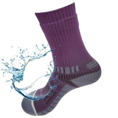 Imagen de Kadem® Calcetines impermeables para deportes acuáticos, de invierno, camping, pesca, trekking, trail, vela, senderismo, ciclismo, rafting, Wudu Mest Corap, remo, caminata,