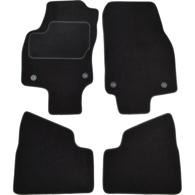 Imagen de MAMMOOTH A041 OPL65 PRM 01 Juego de alfombrillas suelo textil delante y detrás 4 negro Adaptado OPEL: Astra H Hatchback, GTC