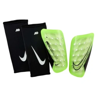 Imagen de NIKE Performance Mercurial LITE FA22 Espinilleras, Talla: Medium, Volt/barely volt/black