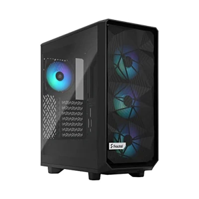 Imagen de Fractal Design Meshify 2 Compact Lite RGB Black TG Light Tint