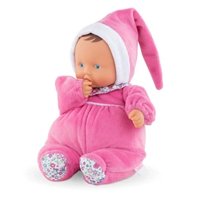 Imagen de Corolle Mon Doudou Muñeco Babypouce Flor de 28cm, Muy Blandito, Cabeza y Manos Vinilo, Delicado Aroma a Vainilla, Desde el Nacimiento
