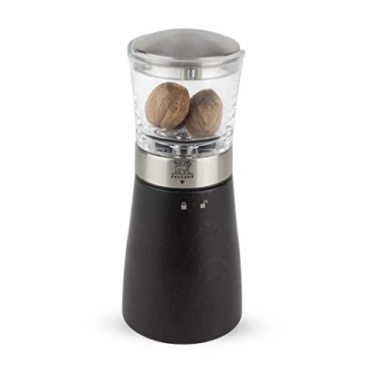 Imagen de Peugeot Madras U&#039;Select Edelst/Schoko Muskatmühle Molinillo para Nuez moscada, Acero Inoxidable, Marrón