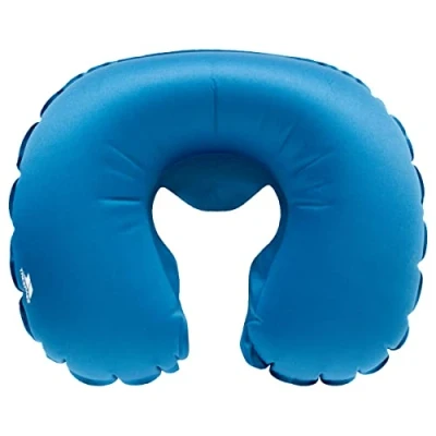 Imagen de Trespass Inflado Almohada de Viaje para el Cuello, Unisex, Azul, Talla única