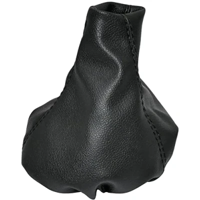 Imagen de AERZETIX C59140 Funda para palanca de cambios compatible con Ford Ka 2 2008 a 2014 color: negro en piel sintética