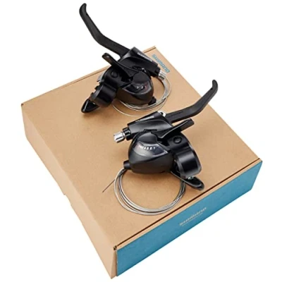 Imagen de Shimano Mtb Sin Grupo STEF41P7AL Mandos/Palancas Ef41 V Brake, 7 x 3 Velocidades , color negro