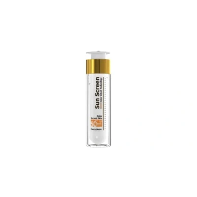 Imagen de FrezyDerm Sun Screen Velvet Crema Orotectora Solar Facial SPF 50+ con color Textura Aterciopelada, Nude