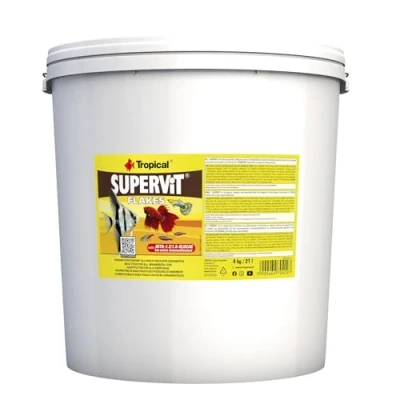 Imagen de SUPERVIT 21L / 4kg Alimento para Peces en Forma de Escamas