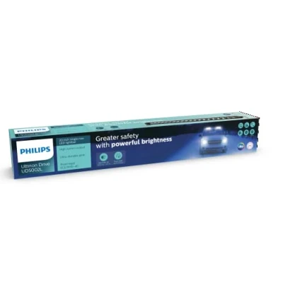 Imagen de Philips Ultinon Drive 5002L Luz Led Auxiliar para Luces largas, Barra de 20&quot;, 12V/24V, 2900 Lúmenes, Longitud Haz Hasta 427 Metros, Legal Uso en Carretera