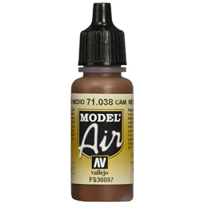Imagen de Vallejo Model Air 17ml Camouflage Medium Brown 71038