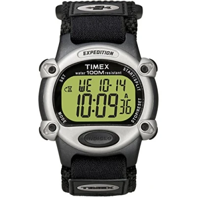 Imagen de Orologio Timex Expedition Digital CAT Uomo a grandezza naturale con cinturino rapido nero T48061