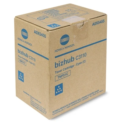 Imagen de Konica Minolta TNP 51C toner cian (original)