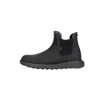 Imagen de Heydude Branson Classic Botines, Hombre, Talla: 40, Black Piel/tejido sintético