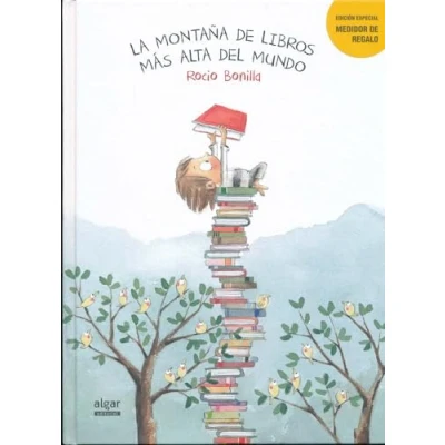 Imagen de La montaña de libros mas alta del mundo: 50 (Álbumes ilustrados)