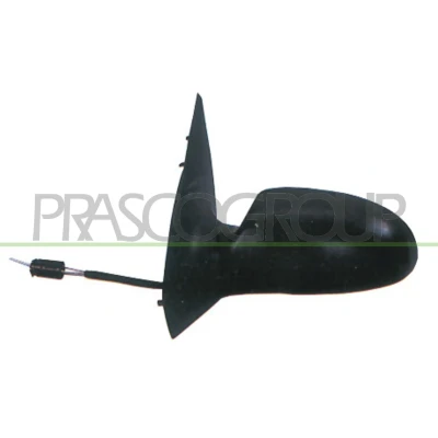 Imagen de Espejo retrovisor Prasco FD4207114 izquierda negro manual ajustable desde interior, Ajuste por cable, convexo FORD: Focus Mk1 Hatchback