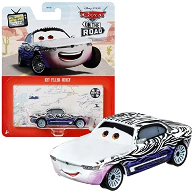 Imagen de Mattel Selección Vehículos Racing Style, Disney Cars, Die Cast 1:55 Coche, DXV29N Cars 3 Single:Kay Pillar/Durev (CDXV59)