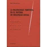 Imagen de La Incapacidad Temporal En El Sistema De Seguridad Social